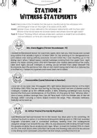 Vorschau - Arbeitsblätter - Halloween Englisch Sek II: The Mystery of Blackwood Manor – Stationenlernen zu Reading, Vocabulary & Grammar - Seite 3