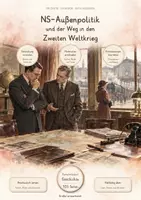 Vorschau - Unterrichtsreihen - NS-Außenpolitik 1933–1939 & Weg zum Zweiten Weltkrieg – Große Geschichts-Lernwerkstatt | Appeasement, Münchner Abkommen, Hitler-Stalin-Pakt & Kriegsausbruch | Unterrichtseinheit mit Lösungen - Deckblatt