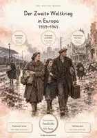 Vorschau - Unterrichtsreihen - Zweiter Weltkrieg in Europa 1939–1945 – Große Geschichts-Lernwerkstatt | Kriegsverlauf, Stalingrad, D-Day, Besatzung, Zwangsarbeit & Kriegsende | Komplettpaket mit Arbeitsblättern & Lösungen - Deckblatt