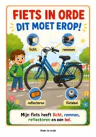 Voorbeeld - Kleurrijke praatplaten over veilig fietsen - Pagina 2