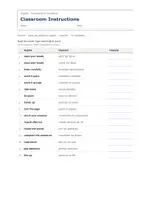 Vista previa - Hojas de trabajo - Classroom Instructions – Vocabulario temático de inglés 1º ESO - página 1