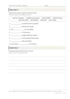 Vista previa - Hojas de trabajo - Classroom Instructions – Vocabulario temático de inglés 1º ESO - página 3