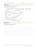 Vista previa - Hojas de trabajo - Patterns and Materials – Vocabulario temático de inglés 1º ESO - página 3