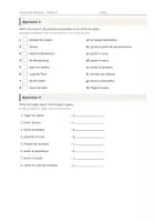 Vista previa - Hojas de trabajo - Household Routines – Vocabulario temático de inglés 1º ESO - página 2