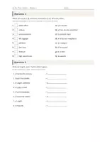 Vista previa - Hojas de trabajo - At the Train Station – Vocabulario temático de inglés 1º ESO - página 2