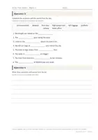 Vista previa - Hojas de trabajo - At the Train Station – Vocabulario temático de inglés 1º ESO - página 3
