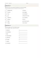 Vista previa - Hojas de trabajo - Emotions – Vocabulario temático de inglés 1º ESO - página 2