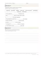 Vista previa - Hojas de trabajo - Free-Time Activities – Vocabulario temático de inglés 1º ESO - página 3
