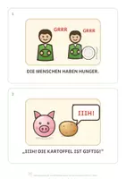 Vorschau - Mal- und Bastelvorlagen - Differenziert Kita & Juniorklasse: Die geheime Kartoffel - Seite 2