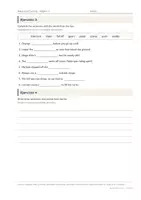 Vista previa - Hojas de trabajo - Vocabulario temático (2 de 2) – Paquete de inglés 1º ESO - página 3