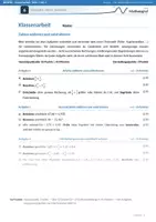 Vorschau - Test - Zahlen addieren und subtrahieren (Kl. 6) – Klassenarbeit mit Bewertung und Vorbereitung - Seite 2