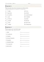 Vista previa - Hojas de trabajo - Exams and Marks – Vocabulario temático de inglés 2º ESO - página 2