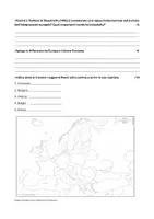anteprima - Esercizi - VERIFICA DI GEOGRAFIA: Europa+soluzioni - Pagina 1