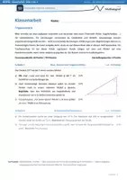 Vorschau - Test - Trigonometrie (Kl. 10) – Klassenarbeit mit Bewertung und Vorbereitung - Seite 2