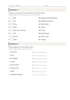 Vista previa - Hojas de trabajo - Housework – Vocabulario temático de inglés 2º ESO - página 2