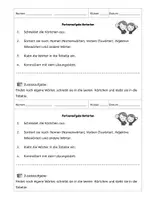 Vorschau - Arbeitsblätter - Wortarten_Partneraufgabe_Kl3 - Seite 1
