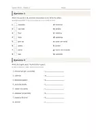Vista previa - Hojas de trabajo - Sports Verbs – Vocabulario temático de inglés 2º ESO - página 2