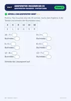 Vorschau - Arbeitsblätter - Gespenster-Rechnen bis 20 (Klasse 1) - Seite 2