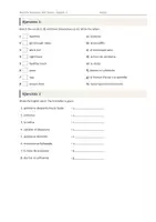 Vista previa - Hojas de trabajo - Healthy Routines and Sleep – Vocabulario temático de inglés 3º ESO - página 2