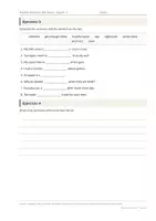 Vista previa - Hojas de trabajo - Healthy Routines and Sleep – Vocabulario temático de inglés 3º ESO - página 3