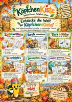 Vorschau - Arbeitsblätter - Kostenlos: Zahlen mit Malen – Herbstferien 🍁 Zahlenraum 100 I Herbst - Seite 2