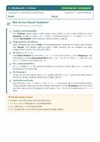 Vorschau - Arbeitsblätter - Funktionaler Zusammenhang Sachtexte Mathematik 8 Mittelschule - Seite 1