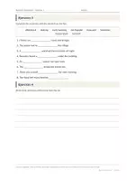 Vista previa - Hojas de trabajo - Natural Disasters – Vocabulario temático de inglés 4º ESO - página 3