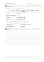 Vista previa - Hojas de trabajo - Vocabulario temático (1 de 2) – Paquete de inglés 4º ESO - página 3