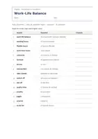 Vista previa - Hojas de trabajo - Work-Life Balance – Vocabulario temático de inglés 4º ESO - página 1