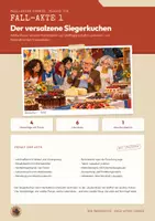 Vorschau - Arbeitsblätter - Stoffeigenschaften Chemie Klasse 7 8 | Krimi Fall-Akte 20 Seiten mit Lösungen | weiße Pulver erkennen, Indizien, Anklageschrift | Fall-Akten Chemie 1 - Seite 1