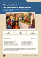 Vorschau - Arbeitsblätter - Chromatografie Chemie Klasse 7 8 | Krimi Fall-Akte 20 Seiten mit Lösungen | Stofftrennung, Rf-Wert berechnen, Filzstift-Tinte | Fall-Akten Chemie 2 - Seite 1