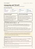 Vorschau - Arbeitsblätter - Chromatografie Chemie Klasse 7 8 | Krimi Fall-Akte 20 Seiten mit Lösungen | Stofftrennung, Rf-Wert berechnen, Filzstift-Tinte | Fall-Akten Chemie 2 - Seite 3