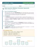 Vorschau - Arbeitsblätter - Daten und Zufall Sachtexte Mathematik 7 Mittelschule - Seite 1
