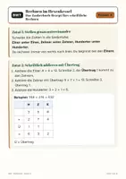 Vorschau - Arbeitsblätter - Rechnen im Hexenkessel (Klasse 3) - Seite 1
