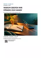 Vorschau - Unterrichtsreihen - Warum greifen wir ständig zum Handy? | Deutsch Klasse 7/8 | Gratisprobe Sachtexte - Deckblatt