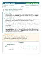 Vorschau - Arbeitsblätter - Daten und Zufall Sachtexte Mathematik 5 Mittelschule - Seite 1