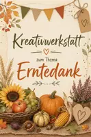 Vorschau - Arbeitsblätter - Erntedank | 3 kreative Aufgaben | Unterrichtsmaterial | Klasse 5-8 - Deckblatt