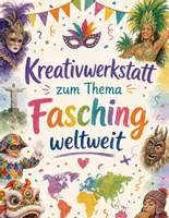 Vorschau - Arbeitsblätter - Fasching weltweit | 3 kreative Aufgaben | Unterrichtsmaterial | Klasse 5-8 - Deckblatt