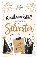 Vorschau - Arbeitsblätter - Silvester | 3 kreative Aufgaben | Unterrichtsmaterial | Klasse 5-8 - Deckblatt