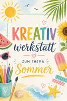 Vorschau - Arbeitsblätter - Sommer | 3 kreative Aufgaben | Unterrichtsmaterial | Klasse 5-8 - Deckblatt