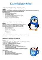 Vorschau - Arbeitsblätter - Winter | 3 kreative Aufgaben | Unterrichtsmaterial | Klasse 5-8 - Seite 2