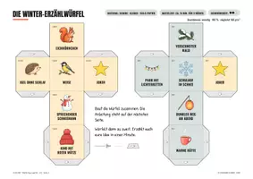 Vorschau - Unterrichtsreihen - Wintergeschichte schreiben Klasse 3/4: Erzählwürfel, Schreibplan & Schreibkonferenz - Seite 3