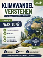 Vorschau - Stundenentwürfe - Klimawandel verstehen – Stunde VI: Was tun? Pariser Abkommen, Klimaziele, Klimaschutz und Anpassung, mit Rückblick-Quiz - Deckblatt