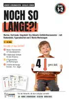 Vorschau - Unterrichtsreihen - Gefühle Klasse 1/2 im Advent – Warten lernen mit Gefühlsthermometer, Arbeitsblätter - Deckblatt