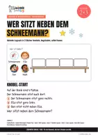 Vorschau - Unterrichtsreihen - Advent Klasse 1–3 Materialpaket: Morgenrituale, Muster, Gefühle & Logicals - Seite 1