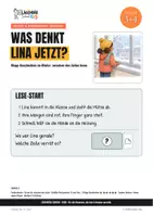 Vorschau - Unterrichtsreihen - Zwischen den Zeilen lesen Klasse 3/4: Winter-Klappgeschichten – Leseverständnis Deutsch - Seite 1