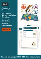 Vorschau - Arbeitsblätter - Halloween-Wörter in vielen Sprachen Klasse 4 - Deckblatt