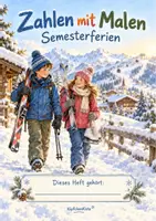Vorschau - Arbeitsblätter - Zahlen mit Malen – Semesterferien ❄️ Zahlenraum 100 Mathe 3. - 4. Klasse - Seite 1