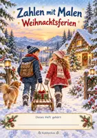 Vorschau - Arbeitsblätter - Zahlen mit Malen – Weihnachtsferien 🎄 Zahlenraum 100 Mathe 3. - 4. Klasse - Seite 1