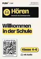 Vorschau - Arbeitsblätter - DaZ Hörverstehen: Willkommen in der Schule, Kl. 4–6, mit Audio - Deckblatt